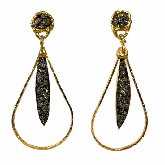 Brincos Coragem Gold